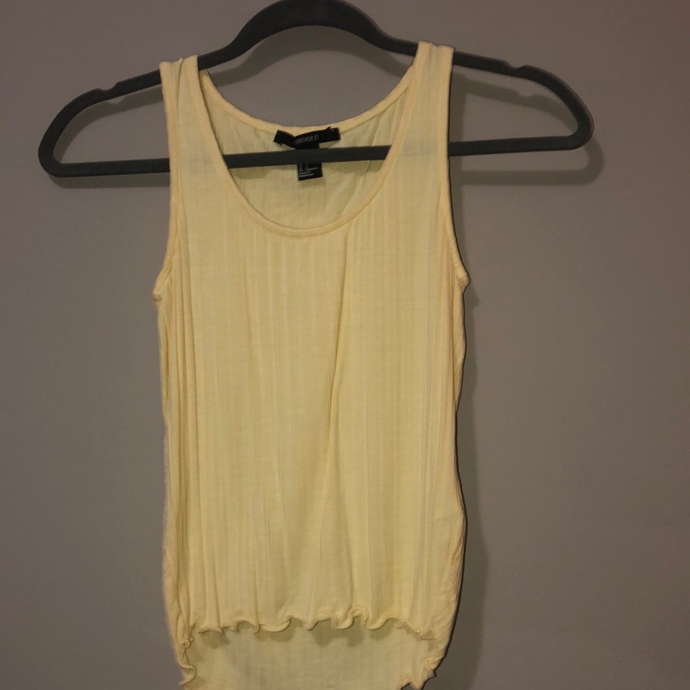 Yellow tank top